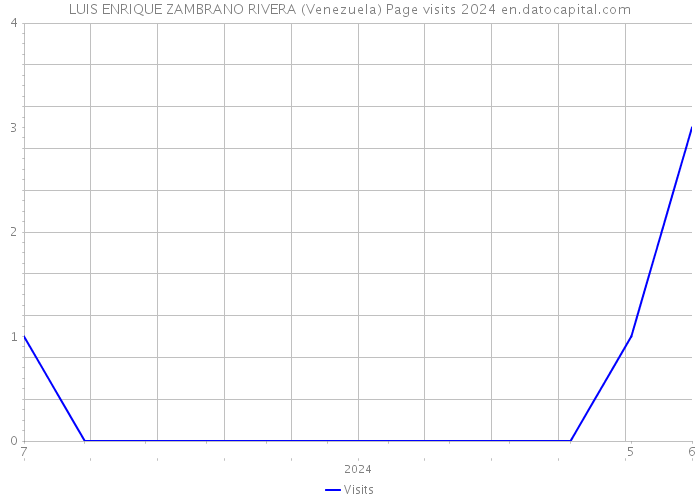 LUIS ENRIQUE ZAMBRANO RIVERA (Venezuela) Page visits 2024 