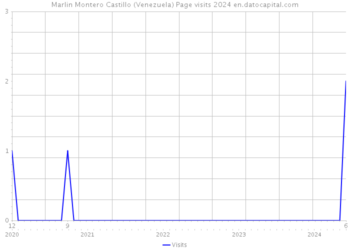 Marlin Montero Castillo (Venezuela) Page visits 2024 