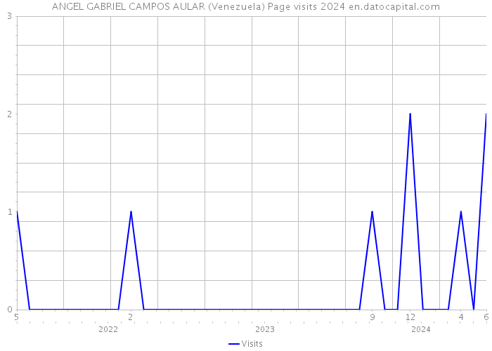 ANGEL GABRIEL CAMPOS AULAR (Venezuela) Page visits 2024 