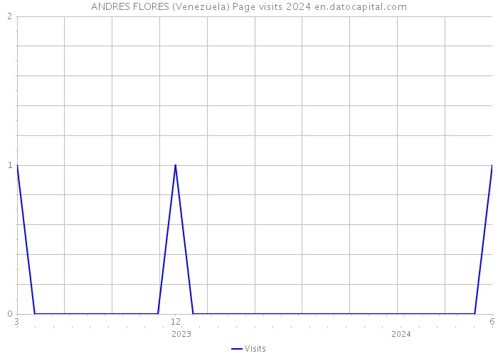 ANDRES FLORES (Venezuela) Page visits 2024 