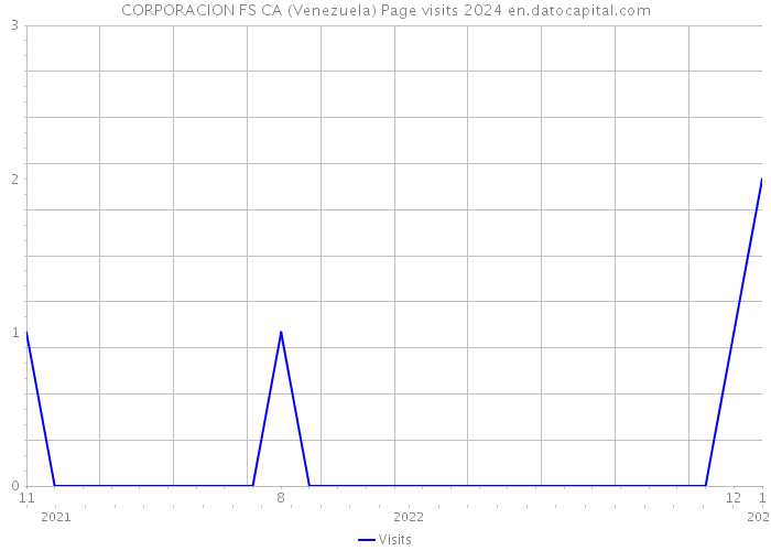CORPORACION FS CA (Venezuela) Page visits 2024 