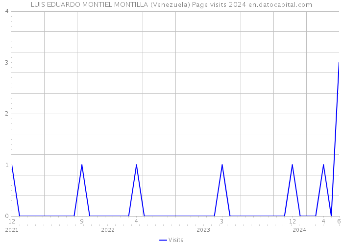 LUIS EDUARDO MONTIEL MONTILLA (Venezuela) Page visits 2024 