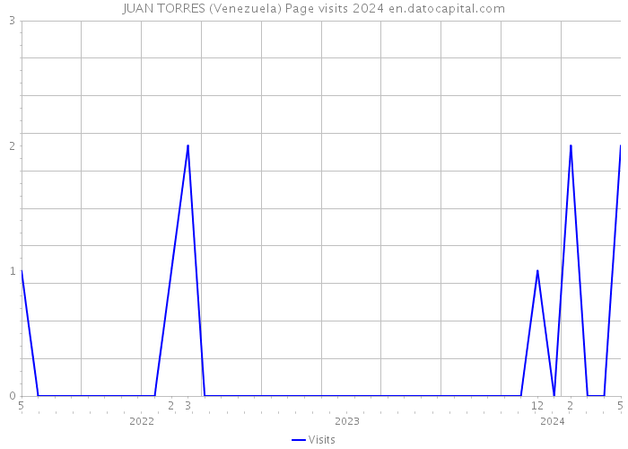 JUAN TORRES (Venezuela) Page visits 2024 