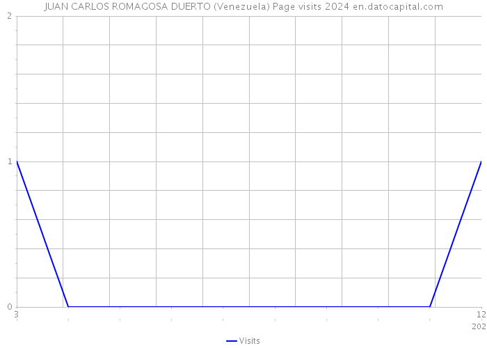 JUAN CARLOS ROMAGOSA DUERTO (Venezuela) Page visits 2024 