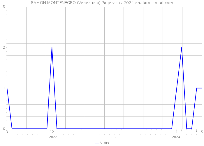 RAMON MONTENEGRO (Venezuela) Page visits 2024 