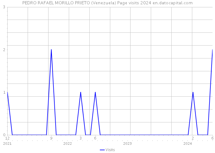 PEDRO RAFAEL MORILLO PRIETO (Venezuela) Page visits 2024 