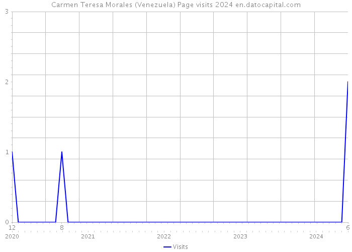 Carmen Teresa Morales (Venezuela) Page visits 2024 