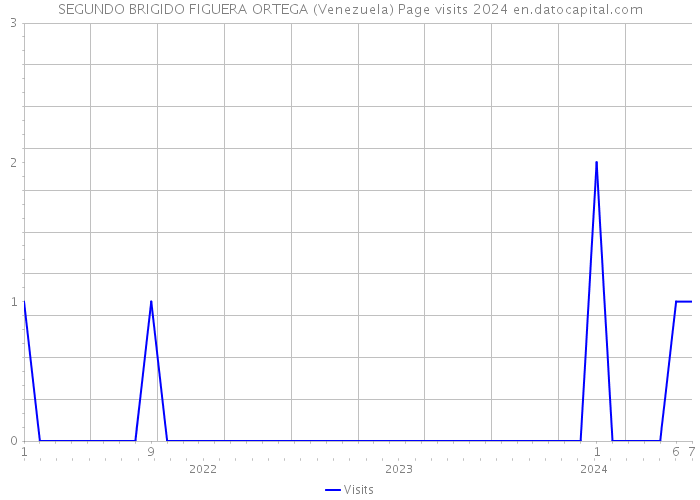 SEGUNDO BRIGIDO FIGUERA ORTEGA (Venezuela) Page visits 2024 