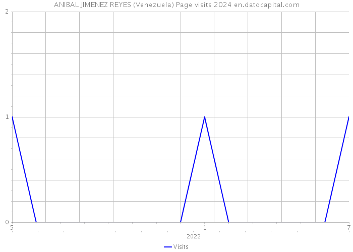 ANIBAL JIMENEZ REYES (Venezuela) Page visits 2024 