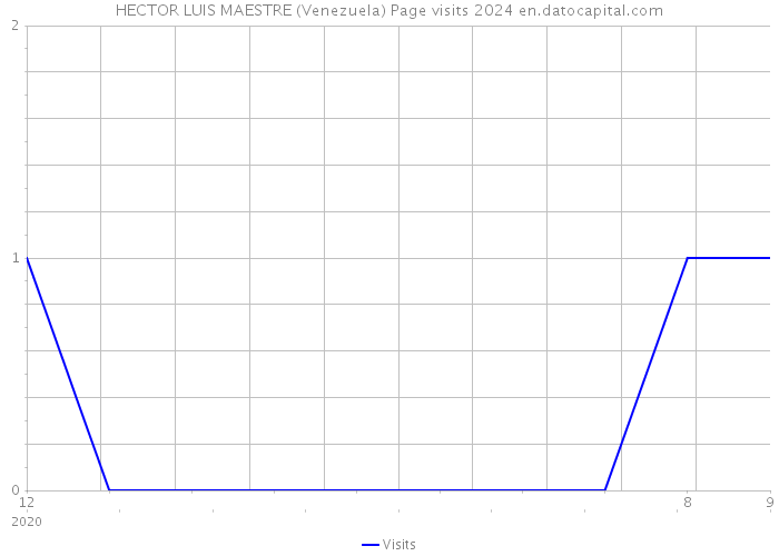 HECTOR LUIS MAESTRE (Venezuela) Page visits 2024 