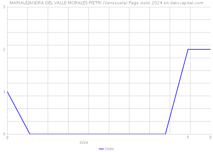 MARIALEJANDRA DEL VALLE MORALES PIETRI (Venezuela) Page visits 2024 
