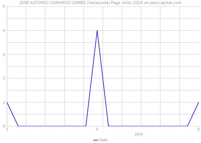 JOSE ALFONSO CAMARGO GOMEZ (Venezuela) Page visits 2024 