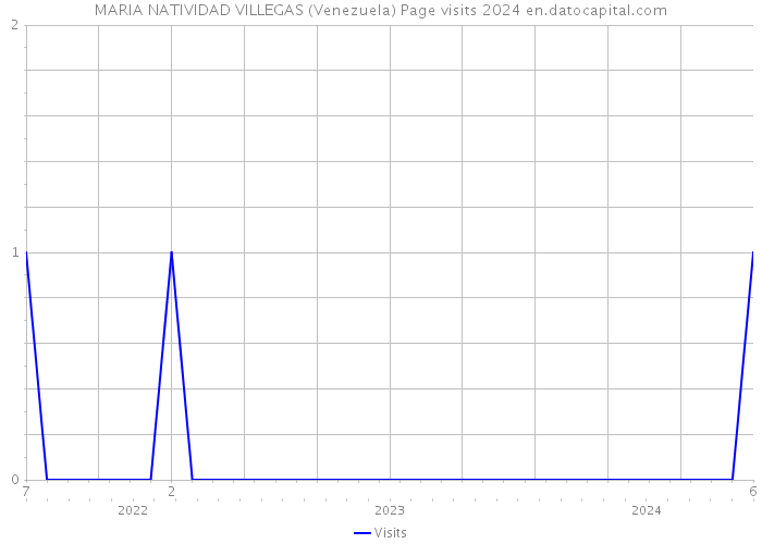 MARIA NATIVIDAD VILLEGAS (Venezuela) Page visits 2024 