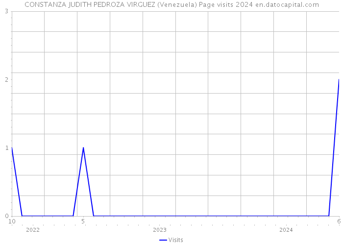 CONSTANZA JUDITH PEDROZA VIRGUEZ (Venezuela) Page visits 2024 