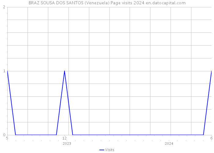BRAZ SOUSA DOS SANTOS (Venezuela) Page visits 2024 