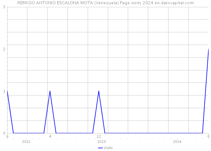 REMIGIO ANTONIO ESCALONA MOTA (Venezuela) Page visits 2024 