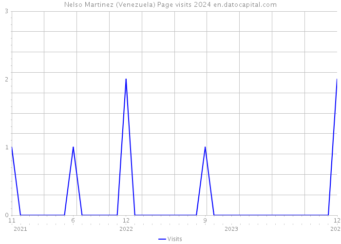Nelso Martinez (Venezuela) Page visits 2024 