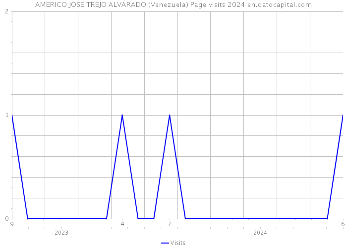 AMERICO JOSE TREJO ALVARADO (Venezuela) Page visits 2024 