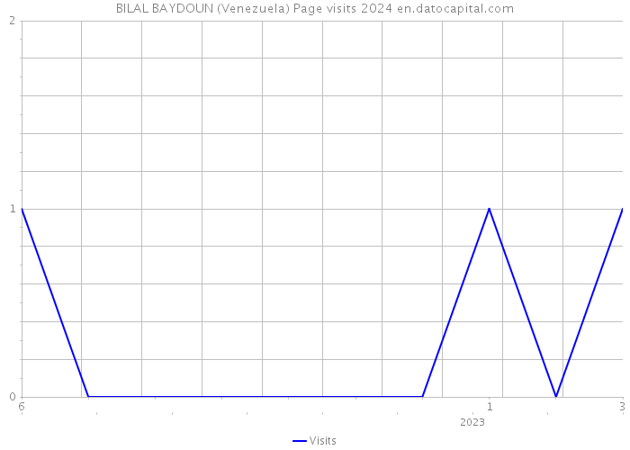 BILAL BAYDOUN (Venezuela) Page visits 2024 