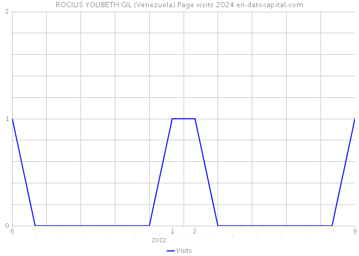 ROCILIS YOLIBETH GIL (Venezuela) Page visits 2024 