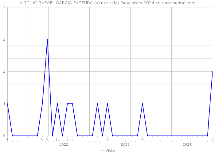 VIRGILIO RAFAEL GARCIA FASENDA (Venezuela) Page visits 2024 