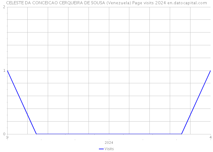 CELESTE DA CONCEICAO CERQUEIRA DE SOUSA (Venezuela) Page visits 2024 
