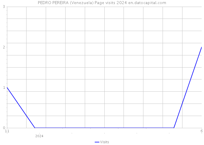 PEDRO PEREIRA (Venezuela) Page visits 2024 