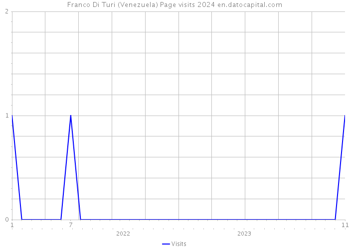 Franco Di Turi (Venezuela) Page visits 2024 