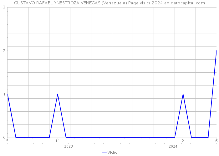 GUSTAVO RAFAEL YNESTROZA VENEGAS (Venezuela) Page visits 2024 