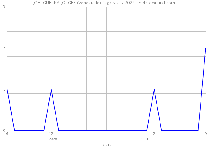 JOEL GUERRA JORGES (Venezuela) Page visits 2024 