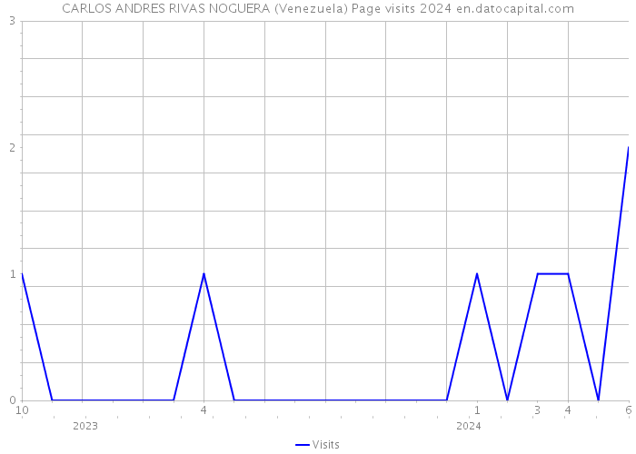 CARLOS ANDRES RIVAS NOGUERA (Venezuela) Page visits 2024 