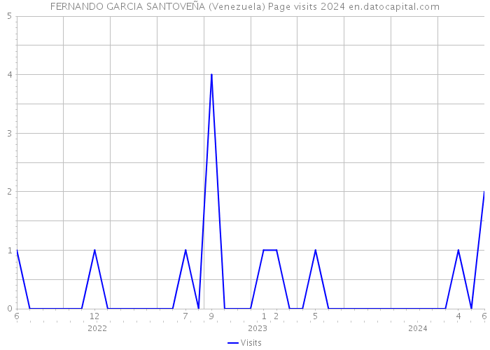 FERNANDO GARCIA SANTOVEÑA (Venezuela) Page visits 2024 