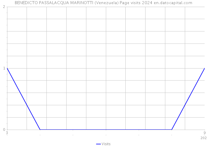 BENEDICTO PASSALACQUA MARINOTTI (Venezuela) Page visits 2024 