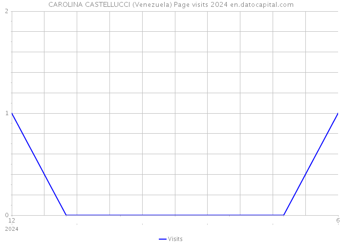 CAROLINA CASTELLUCCI (Venezuela) Page visits 2024 