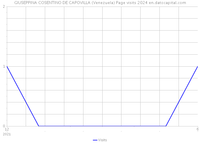 GIUSEPPINA COSENTINO DE CAPOVILLA (Venezuela) Page visits 2024 