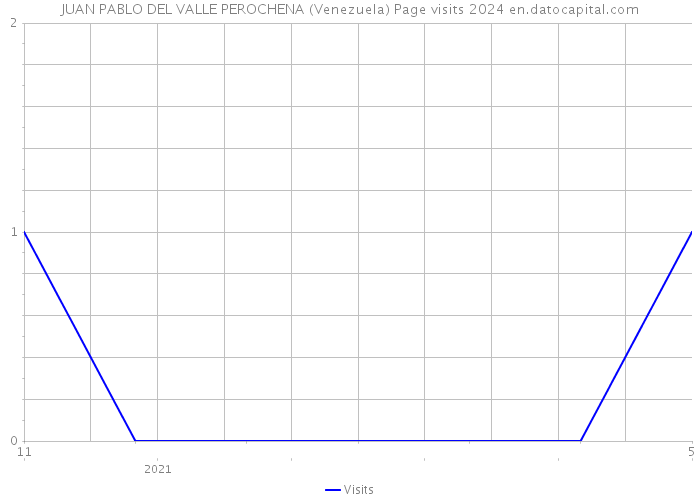 JUAN PABLO DEL VALLE PEROCHENA (Venezuela) Page visits 2024 