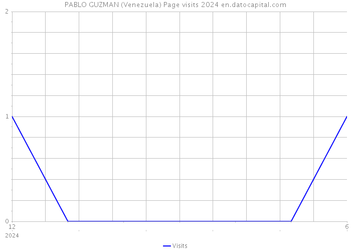 PABLO GUZMAN (Venezuela) Page visits 2024 
