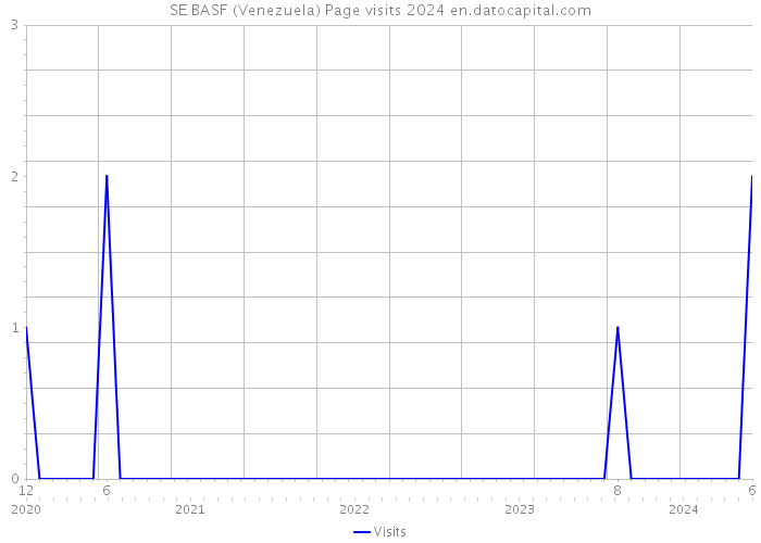 SE BASF (Venezuela) Page visits 2024 