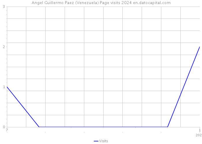 Angel Guillermo Paez (Venezuela) Page visits 2024 