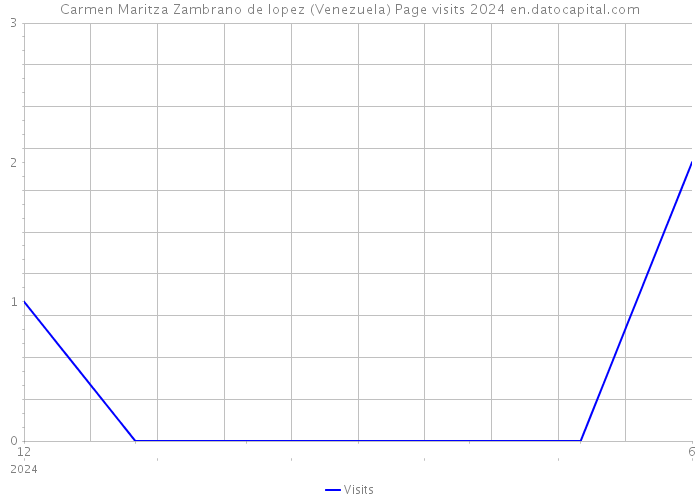 Carmen Maritza Zambrano de lopez (Venezuela) Page visits 2024 