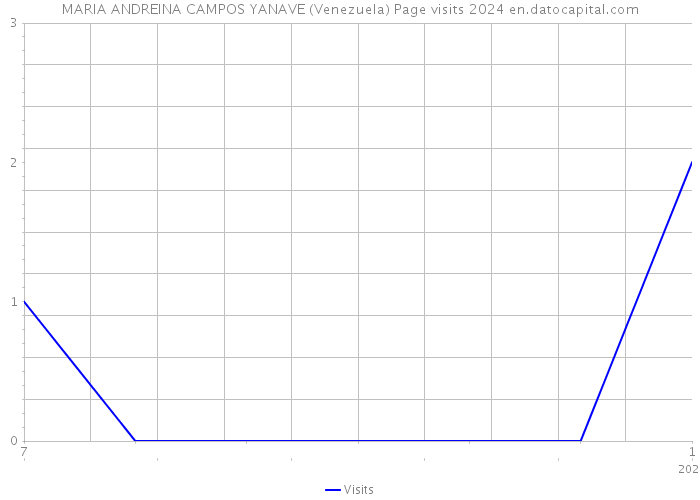 MARIA ANDREINA CAMPOS YANAVE (Venezuela) Page visits 2024 
