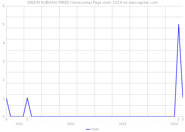 DELFIN RUBIANO PEREZ (Venezuela) Page visits 2024 