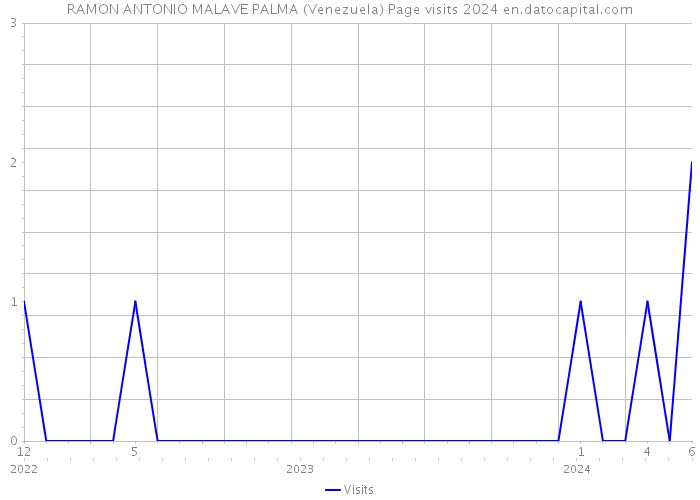 RAMON ANTONIO MALAVE PALMA (Venezuela) Page visits 2024 
