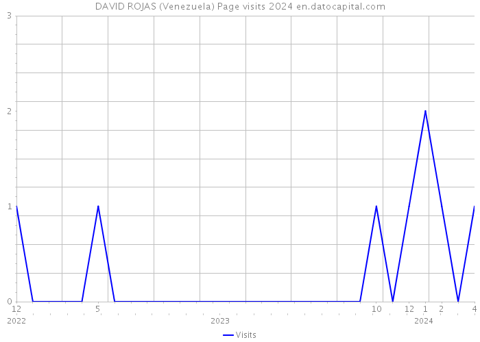 DAVID ROJAS (Venezuela) Page visits 2024 