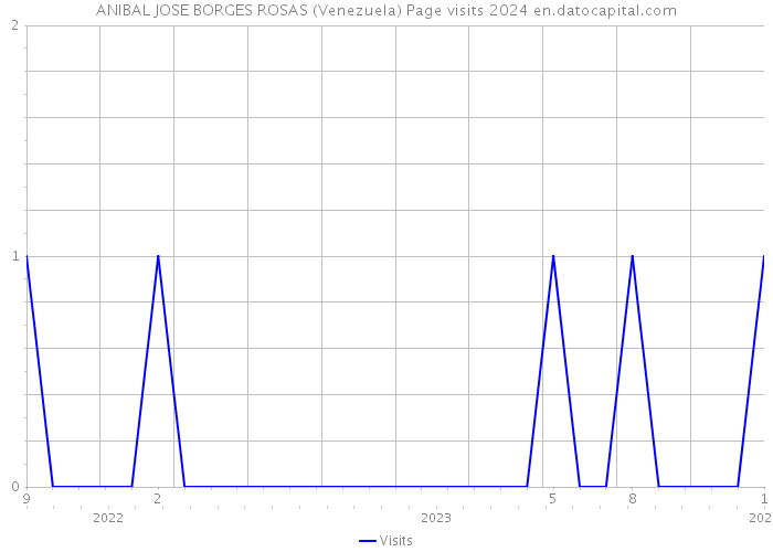 ANIBAL JOSE BORGES ROSAS (Venezuela) Page visits 2024 