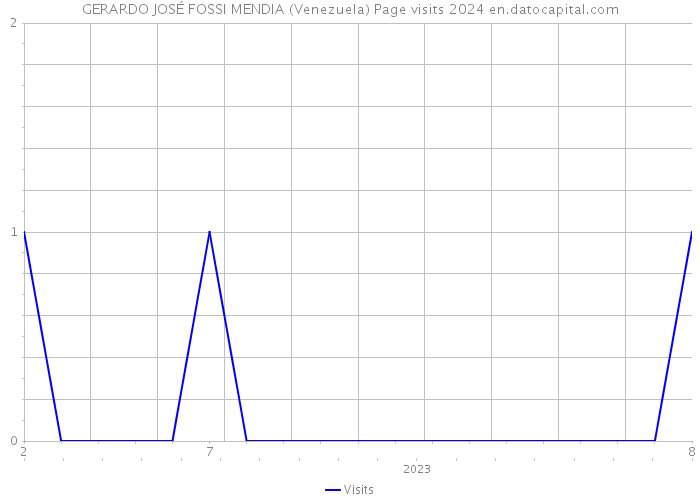 GERARDO JOSÉ FOSSI MENDIA (Venezuela) Page visits 2024 