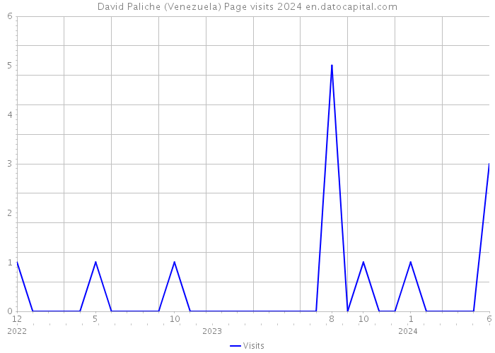 David Paliche (Venezuela) Page visits 2024 