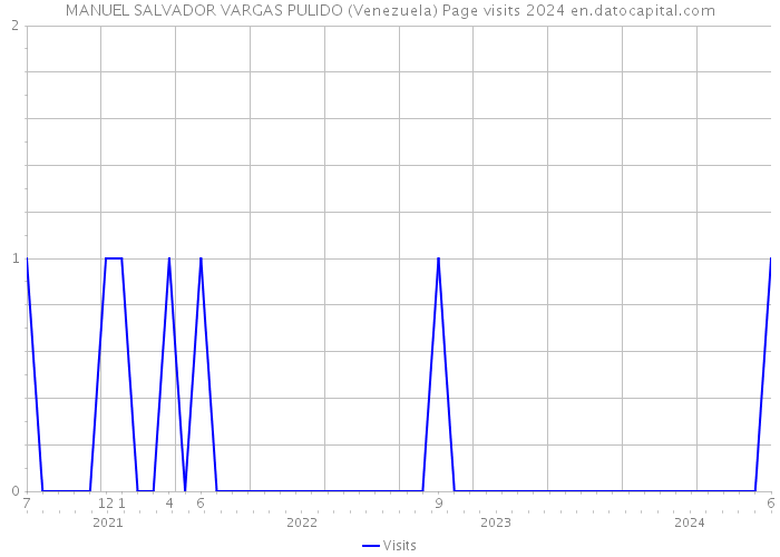 MANUEL SALVADOR VARGAS PULIDO (Venezuela) Page visits 2024 