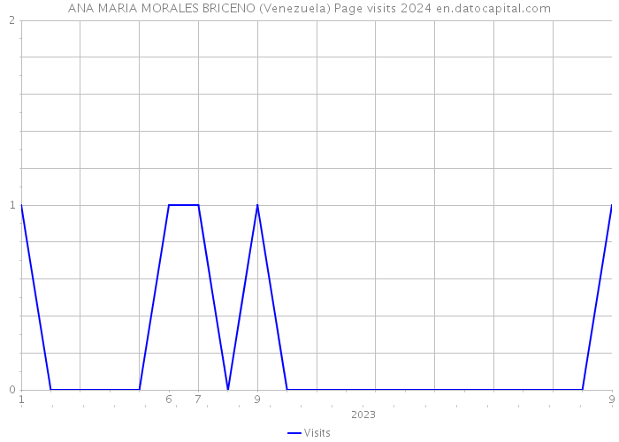 ANA MARIA MORALES BRICENO (Venezuela) Page visits 2024 