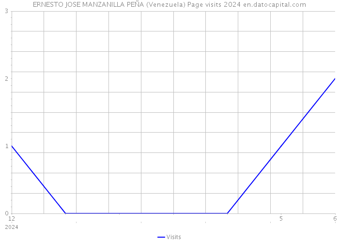 ERNESTO JOSE MANZANILLA PEÑA (Venezuela) Page visits 2024 